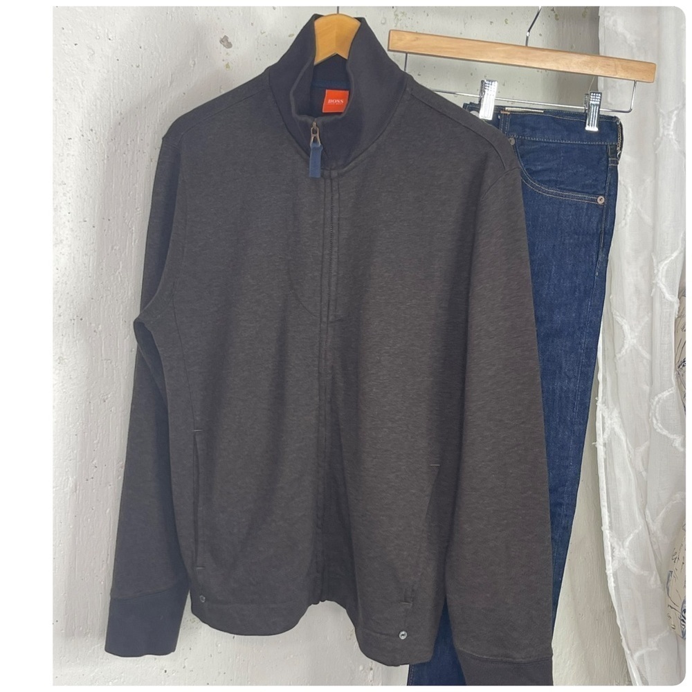 Hugo Boss Orange Label Casual Essentials Full Zip Jacket M - Picture 3 of 11